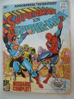 Stripboek Superman en Spider-man Juniorpress  1981, Eén stripboek, Ophalen of Verzenden, Gelezen