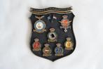 Vliegbasis Gilze-Rijen Eindhoven Wapenschildjes Luchtmacht, Ophalen of Verzenden, Luchtmacht, Nederland, Embleem of Badge