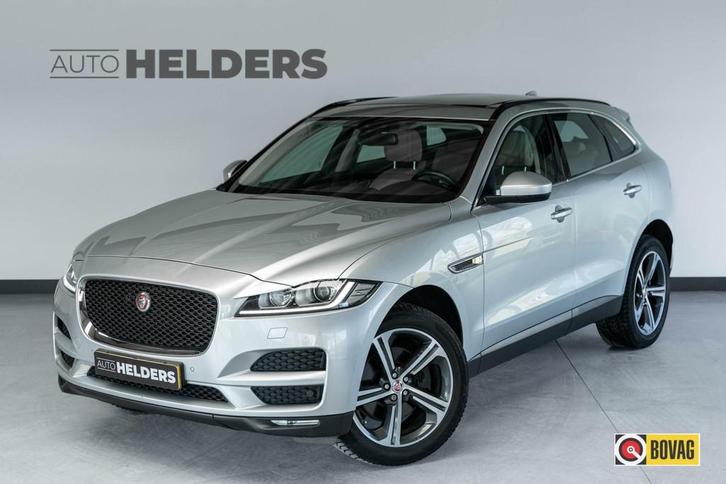 Jaguar F-Pace 3.0 S AWD 30d Panorama Verkoeling Trekhaak 20', Auto's, Jaguar, Bedrijf, Te koop, F-Pace, 4x4, ABS, Achteruitrijcamera