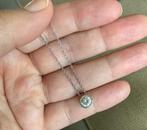 Zinzi ketting met zirconia hanger, Overige materialen, Verstelbaar, Ophalen of Verzenden, Zo goed als nieuw