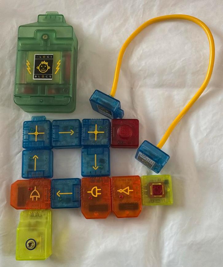 Logiblocs E-building system, Kinderen en Baby's, Speelgoed | Educatief en Creatief, Gebruikt, Elektronica, Met geluid, Ophalen