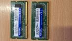 2x  4Gb DDR3L soDimm's, Computers en Software, RAM geheugen, 8 GB, DDR3, Ophalen of Verzenden, Zo goed als nieuw