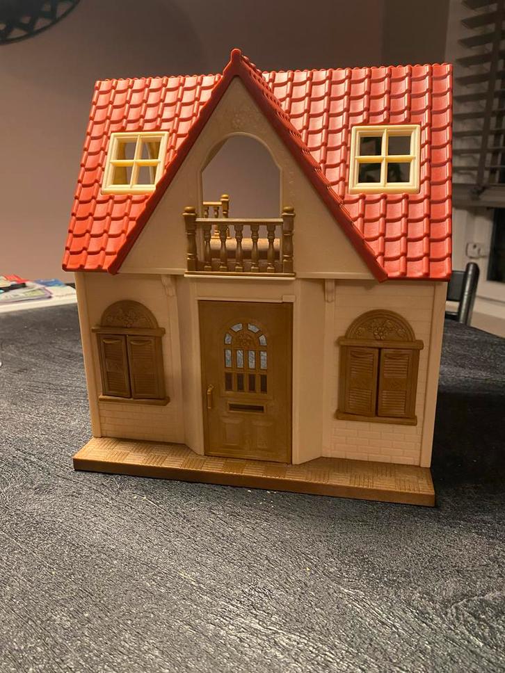 Sylvanian Families 5303 Startershuis, Kinderen en Baby's, Speelgoed | Poppenhuizen, Gebruikt, Poppenhuis, Ophalen