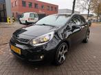 Kia Rio 1.2 CVVT Plus Pack 2012 NIEUWE APK AIRCO, Auto's, Euro 5, Gebruikt, 4 cilinders, Zwart