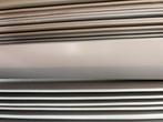 Shutters - grijs/zilverkleurig houtlook, Ophalen, Gebruikt, 200 cm of meer, 150 tot 200 cm