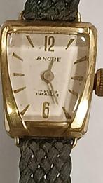 Vintage Angie dameshorloge verguld jaren 50/60, Sieraden, Tassen en Uiterlijk, Horloges | Antiek, Overige merken, Polshorloge