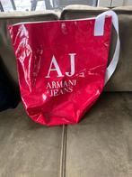 Armani Jeans Shopper Tas Rood, Ophalen of Verzenden, Zo goed als nieuw, Rood, Shopper