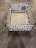 Metal krat inklapbar, Ophalen