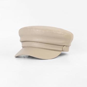 Beige schipperspet heren dames schipper sailor matroos pet beschikbaar voor biedingen