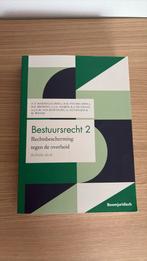 Bestuursrecht 2, Ophalen of Verzenden, Zo goed als nieuw, Overige wetenschappen