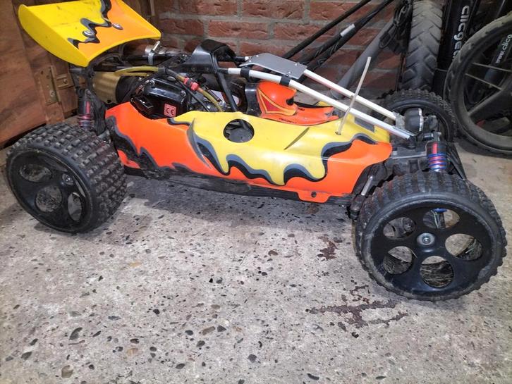 FG BAJA 4WD RTR, Hobby en Vrije tijd, Modelbouw | Radiografisch | Auto's, Gebruikt, Auto offroad, Benzine, Overige schalen, Ophalen of Verzenden