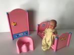 Setje Mini Baby Born met popje, Kinderen en Baby's, Ophalen of Verzenden, Zo goed als nieuw, Babypop