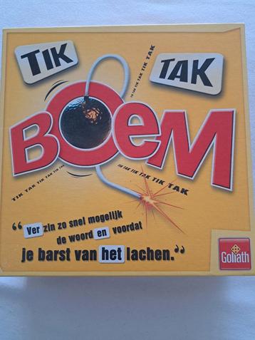 Tik Tak Boem! - Goliath - Woordspel beschikbaar voor biedingen