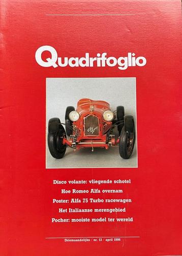 Alfa Romeo Quadrifoglio tijdschriften Nederlandstalig