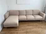 Bank 4 zits met chaise longue, 293 cm breed, Huis en Inrichting, Ophalen, Zo goed als nieuw