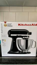 Nieuwe  Kitchenaid Zwart, Witgoed en Apparatuur, Keukenmixers, Nieuw, 3 snelheden of meer, 4 liter of meer, Ophalen