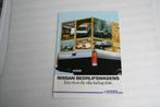 Folder Nissan bedrijfsauto's modellenoverzicht (1986) (38), Boeken, Auto's | Folders en Tijdschriften, Nieuw, Nissan, Ophalen of Verzenden