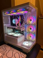 Witte water koeler inf fans + witte corsair case + 3 Inf fan, Computers en Software, Ophalen of Verzenden, Zo goed als nieuw