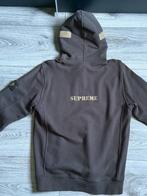 Supreme x Stone Island Black Hoodie, Maat 52/54 (L), Zwart, Nieuw, Ophalen of Verzenden