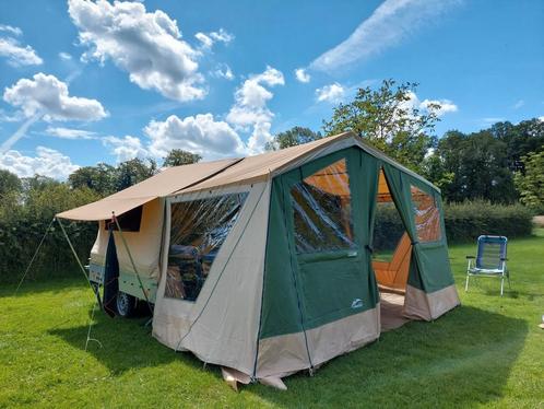 Cabanon Malawi 1.0 vouwwagen, Caravans en Kamperen, Vouwwagens, Cabanon, tot en met 4, Groen, Ophalen