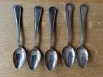 Vijf theelepels Williams & Roberts (verzilverd 150), Ophalen of Verzenden, Zo goed als nieuw, Zilver, Los bestek