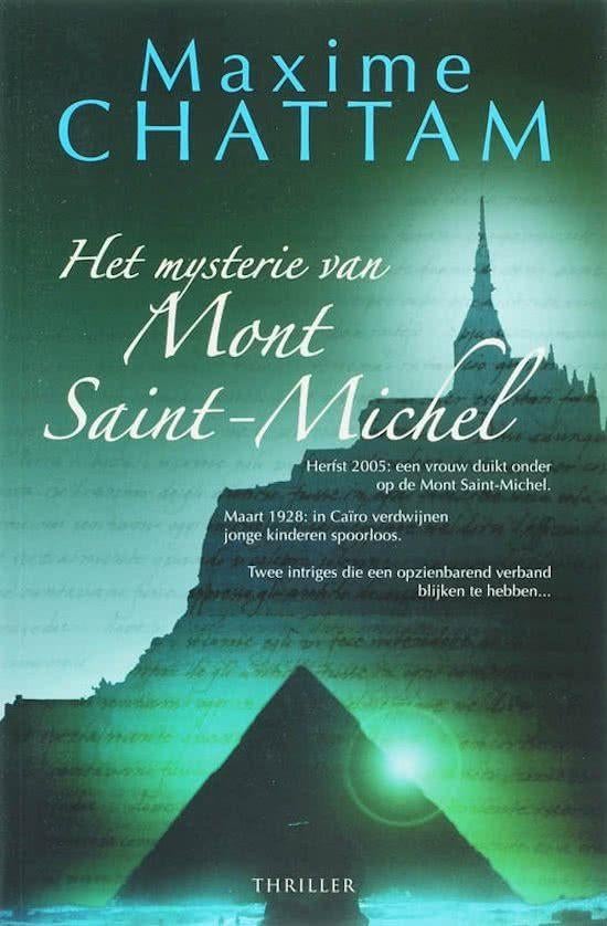 Maxime Chattam-Het Mysterie van Mont Saint Michel-nieuw boek, Verzenden, Nieuw