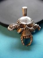 Gothic Skull Doodshoofd Hanger Young Zone Tin Vintage NIEUW!, Nieuw, Overige materialen, Ophalen of Verzenden