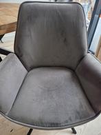 6 Grijze Velours Draaistoelen - Prima Staat!, Huis en Inrichting, Stoelen, Ophalen, Zo goed als nieuw, Vijf, Zes of meer stoelen