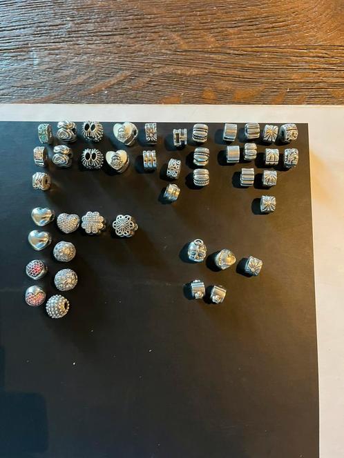 Pandora prachtige stoppers v.a12,50, Sieraden, Tassen en Uiterlijk, Bedels, Zo goed als nieuw, Pandora, Zilver, 4 bedels of meer