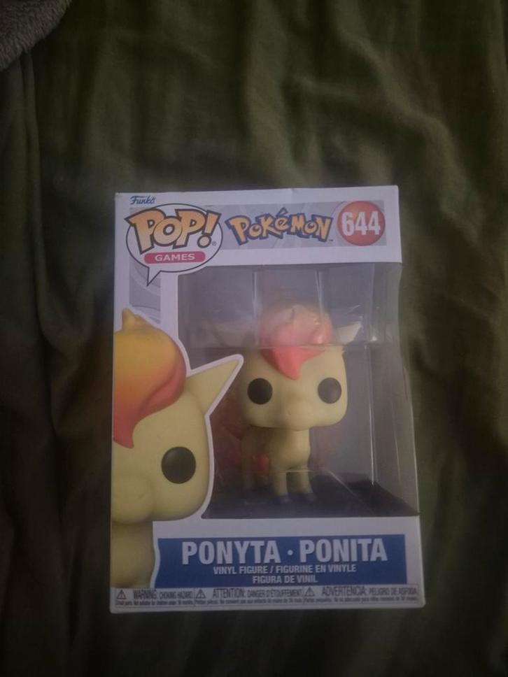 Funko Pop! Games Pokémon - Ponyta #644, Kinderen en Baby's, Speelgoed | Actiefiguren, Nieuw, Ophalen of Verzenden
