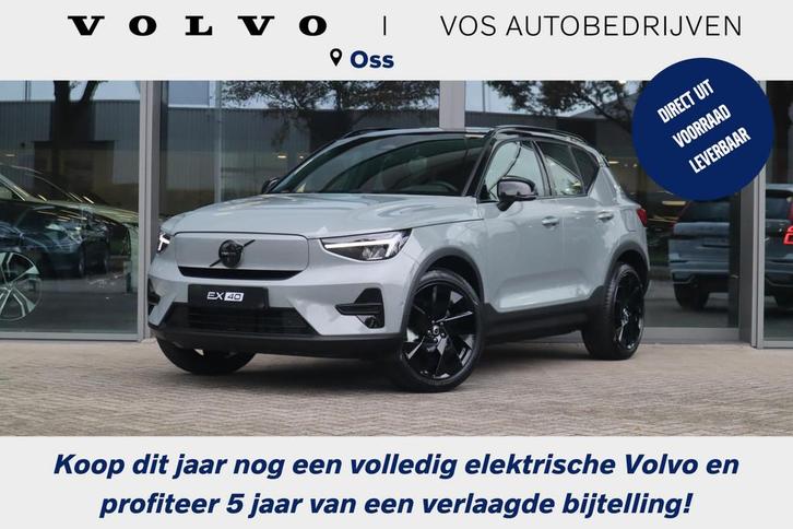 Volvo EX40 Single Motor Extended Range Ultra Black Ed. 82 kW, Auto's, Volvo, Bedrijf, Te koop, Overige modellen, 360° camera, ABS