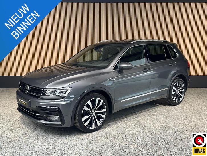 Volkswagen Tiguan 2.0 TSI 4Motion R-line Trekhaak | Schuif-k, Auto's, Volkswagen, Bedrijf, Te koop, Tiguan, 4x4, ABS, Adaptive Cruise Control