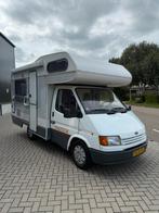 Ford transit Chausson Alkoof 2.5D ! 1991 Airco !, Caravans en Kamperen, Alkoof, Ford, Diesel, Tot en met 4
