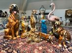 Beeld tijger panter hond flamingo foo dog, Ophalen of Verzenden, Dier, Zo goed als nieuw