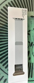 Apple Watch Milanese loop stainless steel bandje, Ophalen of Verzenden, Zo goed als nieuw, Zilver, IOS
