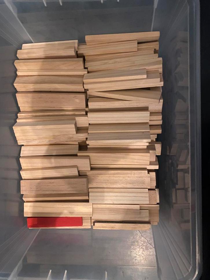 Houten kapla speelgoed, Doe-het-zelf en Verbouw, Hout en Planken, Zo goed als nieuw, Pallet, Overige houtsoorten, Minder dan 200 cm