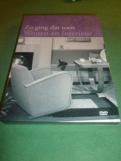 Zo ging dat toen WONEN EN INTERIEUR dvd, Cd's en Dvd's, Dvd's | Documentaire en Educatief, Zo goed als nieuw, Kunst of Cultuur