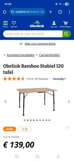 Tafel nieuw obelink, Caravans en Kamperen, Ophalen of Verzenden, Zo goed als nieuw
