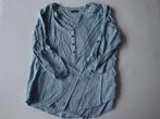 Maat 38. Blauwe STREET ONE blouse met een stipje., Kleding | Dames, Blouses en Tunieken, Maat 38/40 (M), Blauw, Street One, Ophalen of Verzenden