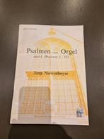 Psalmen voor orgel deel 1 Jaap Nieuwenhuyse Klavarscribo, Orgel, Nieuw, Ophalen of Verzenden, Religie en Gospel