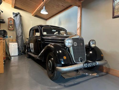 Mercedes 170vb origineel Nederlands!, Auto's, Mercedes-Benz, Particulier, Benzine, Handgeschakeld, Zwart, Ophalen