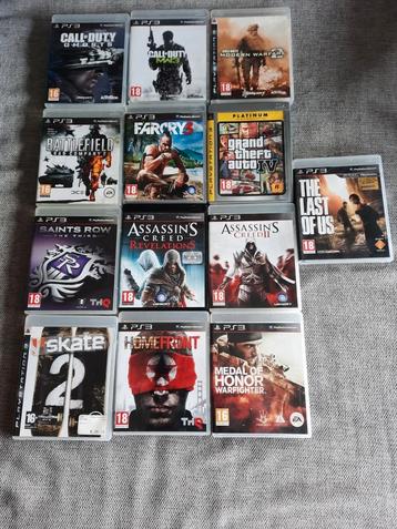 13x ps3 spellen beschikbaar voor biedingen