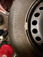 Continental winterbanden op velgen 195/65 R15, Auto-onderdelen, Banden en Velgen, Ophalen, Gebruikt, 15 inch, Banden en Velgen