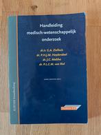 Handleiding medisch-wetenschappelijk onderzoek, Gelezen, G.A. Zielhuis, P.H.J.M., Alpha, HBO
