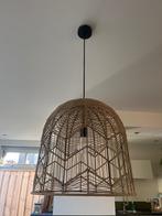 Hanglamp rotan, Ophalen, Zo goed als nieuw, Hout, Minder dan 50 cm