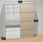IKEA Pax schuifdeuren 2x 100 cm, Huis en Inrichting, Kasten | Kledingkasten, Ophalen, 200 cm of meer, 150 tot 200 cm, Nieuw