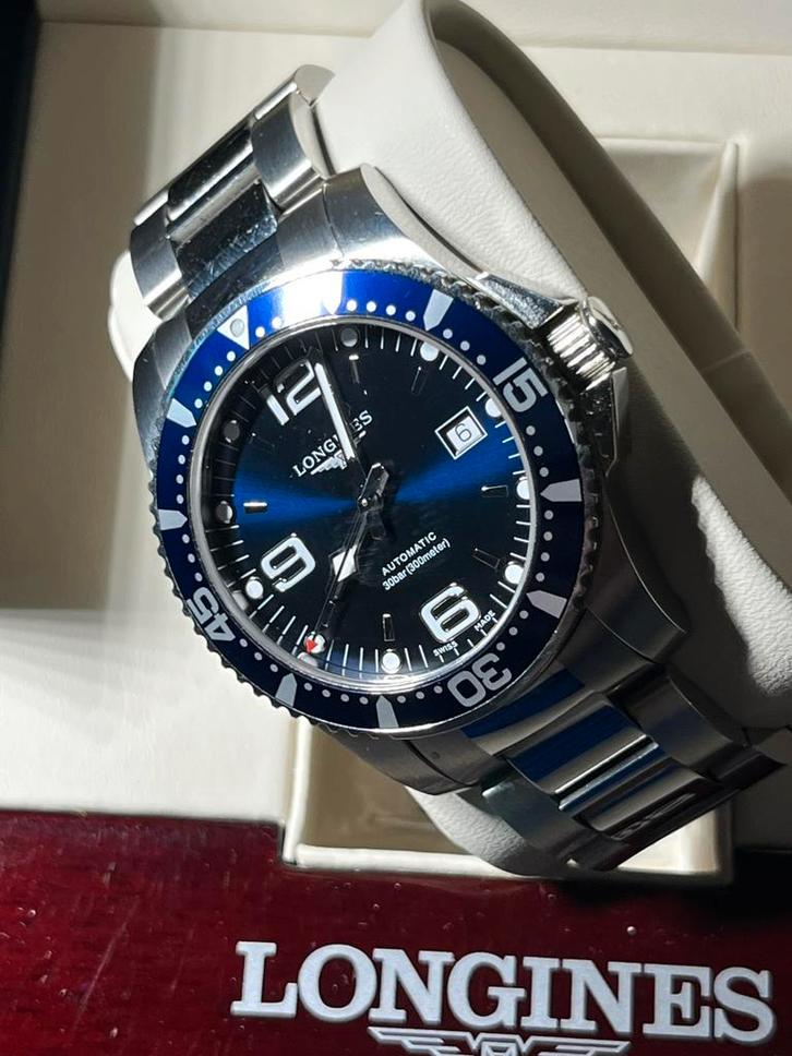 LONGINES Hydro Conquest 41mm Automatic, Sieraden, Tassen en Uiterlijk, Horloges | Heren, Zo goed als nieuw, Polshorloge, Overige merken