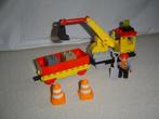 duplo reparatietrein met wagon, Ophalen of Verzenden, Gebruikt, Complete set, Duplo