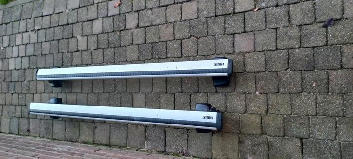 Thule Wingbar dakdragers (incompleet lees advertentie), Auto diversen, Dakdragers, Zo goed als nieuw, Ophalen