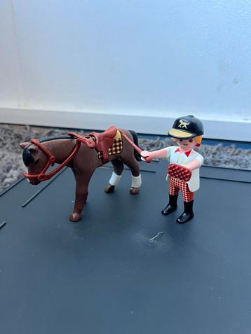 Playmobil Ruiter 4191 - Paard en Figuur beschikbaar voor biedingen